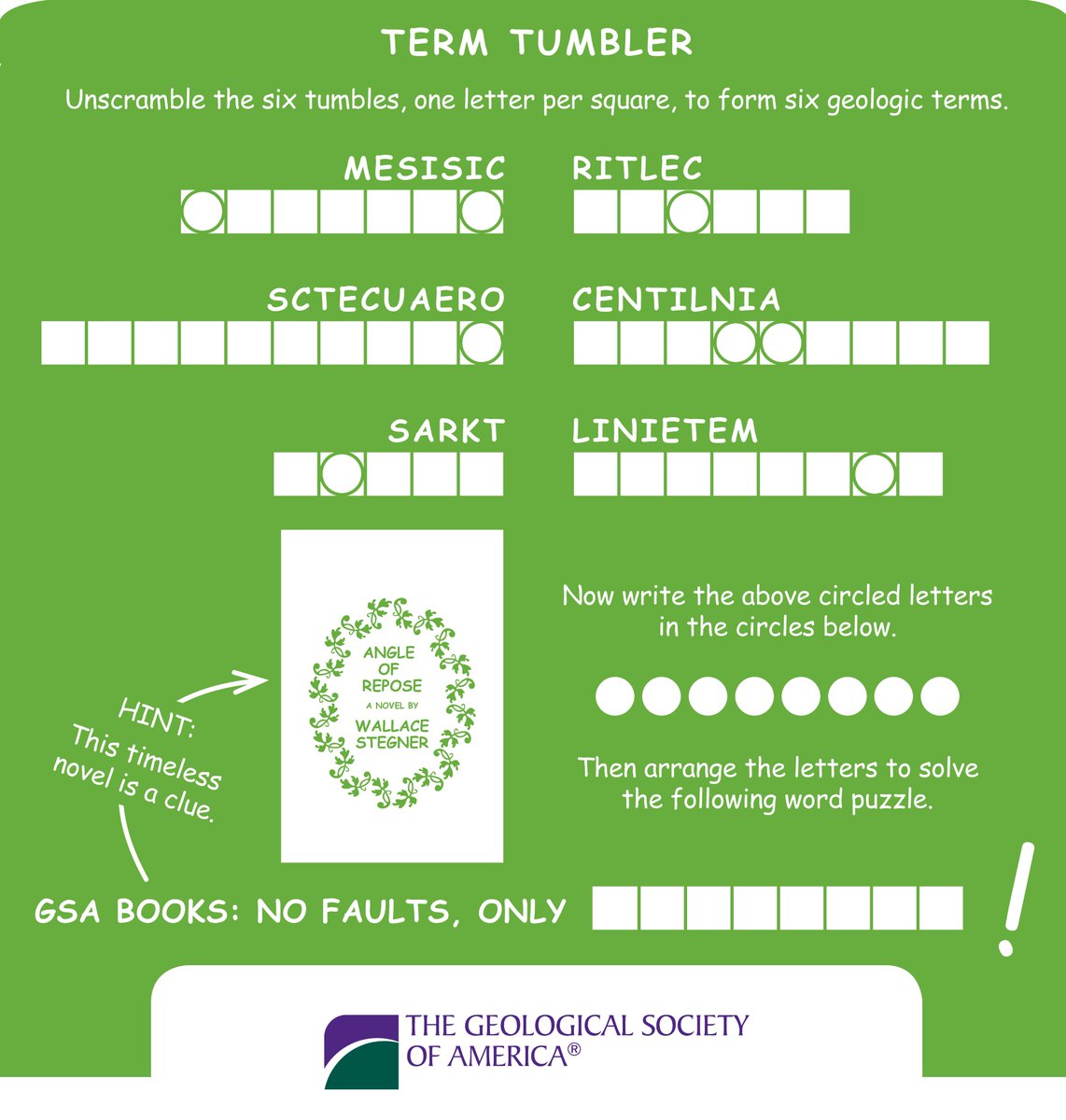 Geological Society of America Publications tweet media