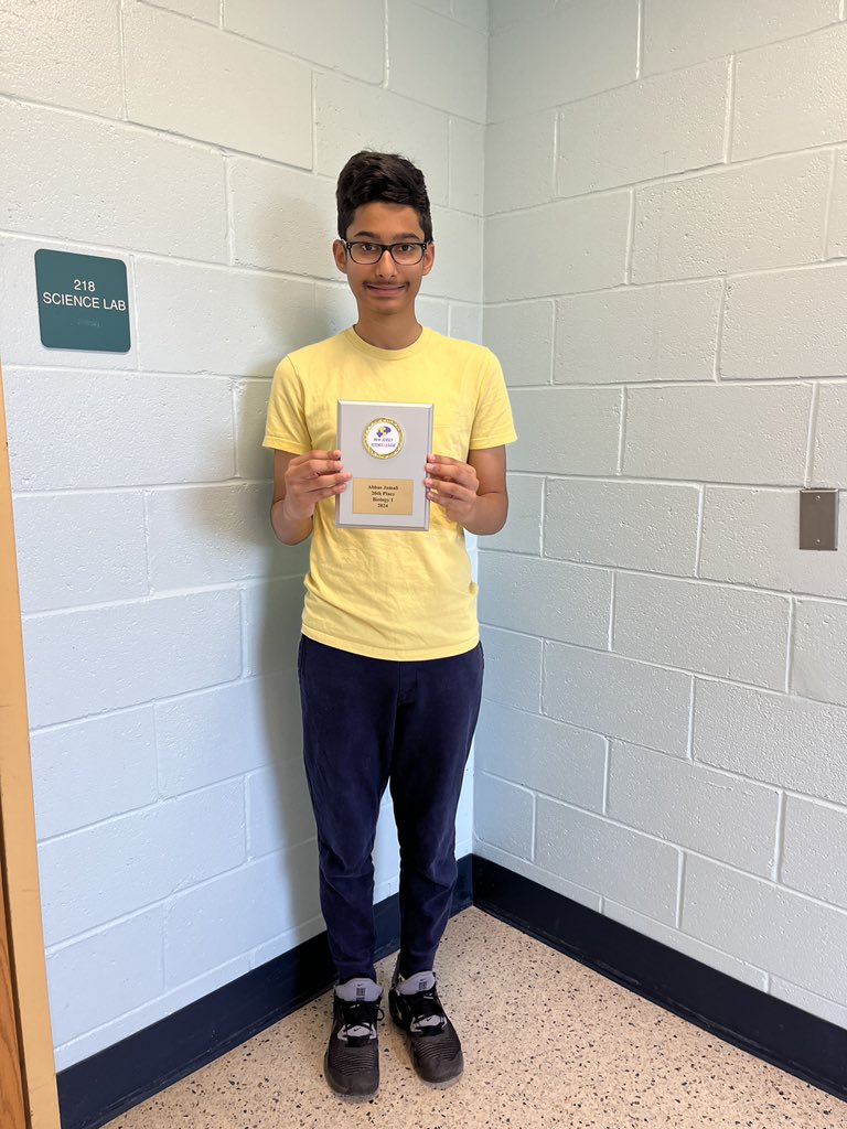 Congratulations to Aidan and Abbas for scoring in the top 10% in their respective subjects in the 2024 New Jersey Science League competition!  <a href="/MetuchenStem/">MetuchenSTEM</a> <a href="/klemerich/">Kate Lemerich</a>