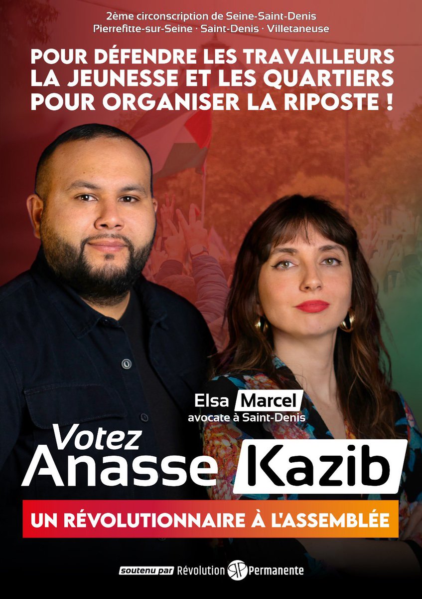 AnasseKazib's tweet image. Les amis, merci pour les messages de soutiens. Pour les « autres » messages, quelques mots.

J’ai été auditionné récemment pour apologie du terrorisme avec 3 autres camarades de RP, pour notre soutien à la Palestine. J’ai été condamné il y a deux semaines suite à un rassemblement…