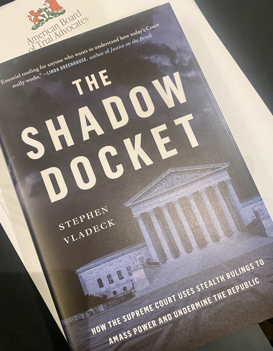 Professor Vladick <a href="/steve_vladeck/">Steve Vladeck</a> discussed what’s really wrong with the Supreme Court at the annual meeting of all of the Texas Chapters of <a href="/National/">Catalonia International News</a> ABOTA.