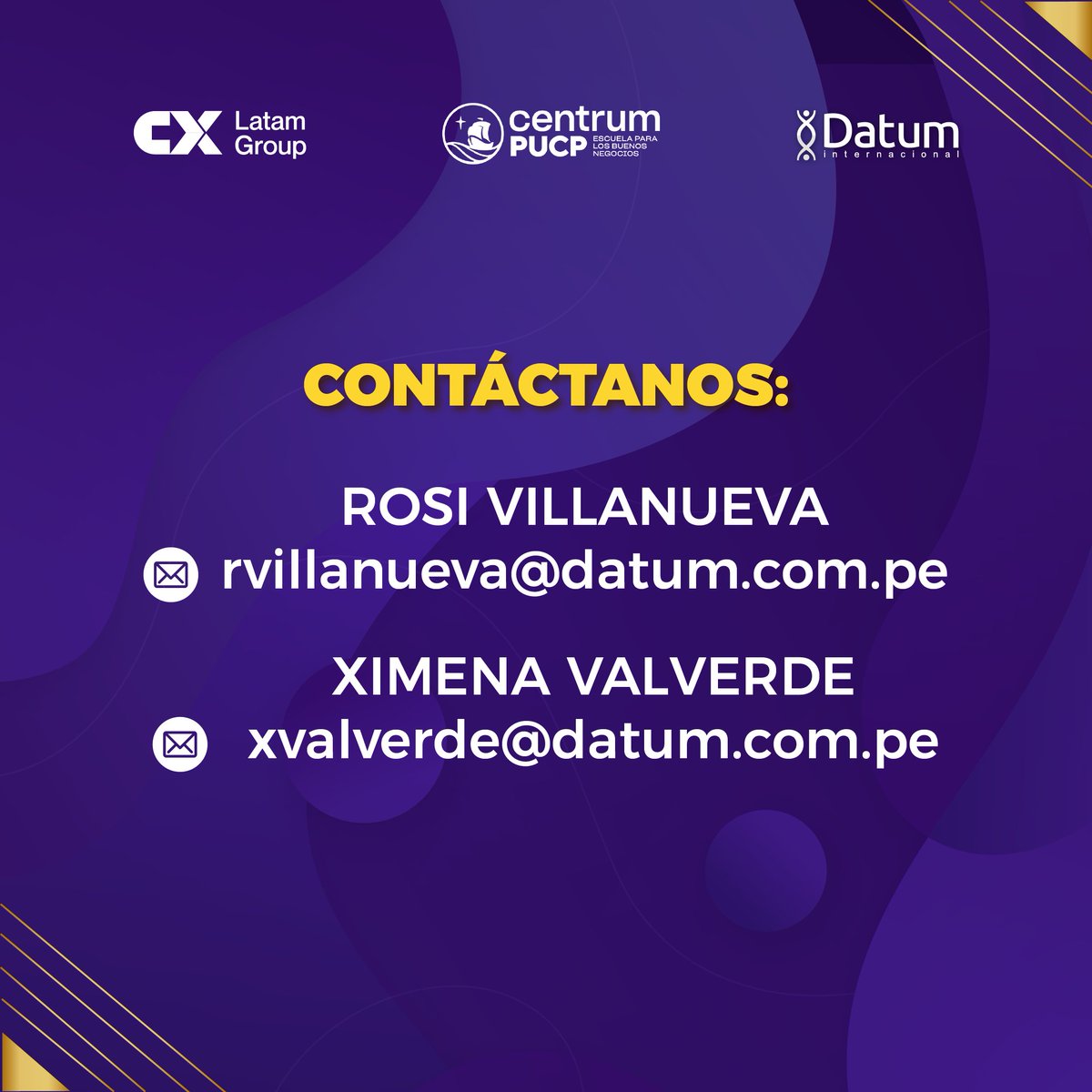 DatumPeru's tweet image. EL #CXIndex integra data proveniente de dos metodologías: encuestas y digital listening.👂
Conoce los aspectos que se toman en cuenta como parte de nuestra medición de la experiencia del cliente.
#ExpandiendoConocimiento #CXIndex2024 @CENTRUMcatolica  @Gestionpe