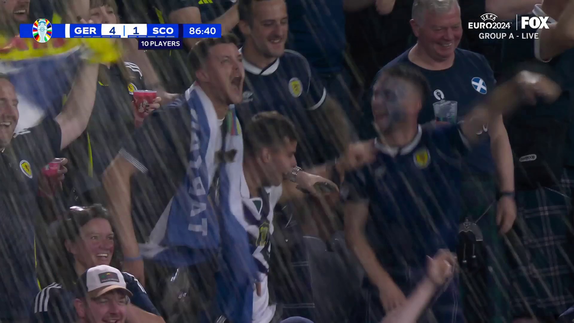 AN OWN GOAL 😱The ball finds the back of the net for Scotland after Rüdiger heads it in 🏴󠁧󠁢󠁳󠁣󠁴󠁿