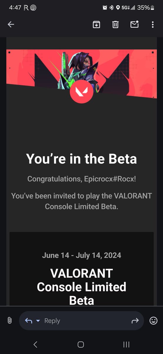 rocxers's tweet image. Just got access to the valorant console edition beta make sure to check out my twitch.TV/theepicrocx for the stream this coming Wednesday June 19th! Lots of love and thanks to @VALORANT!
#valorant #valorantbeta #gaming #live