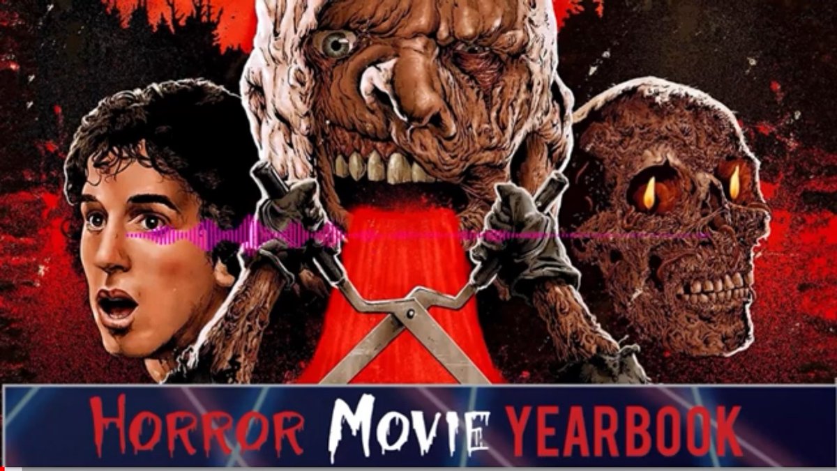 HMYearbook's tweet photo. Our “Horror in the Woods” Series begins as we visit Camp Blackfoot and forget to warn Cropsy not to sleep next to a gas can. We also pick our favorite Tom Savini effects, &amp; decide which song is superior: Men in Black or Wild Wild West. Check it out wherever you get your podcasts! https://t.co/QIVR3IUco6