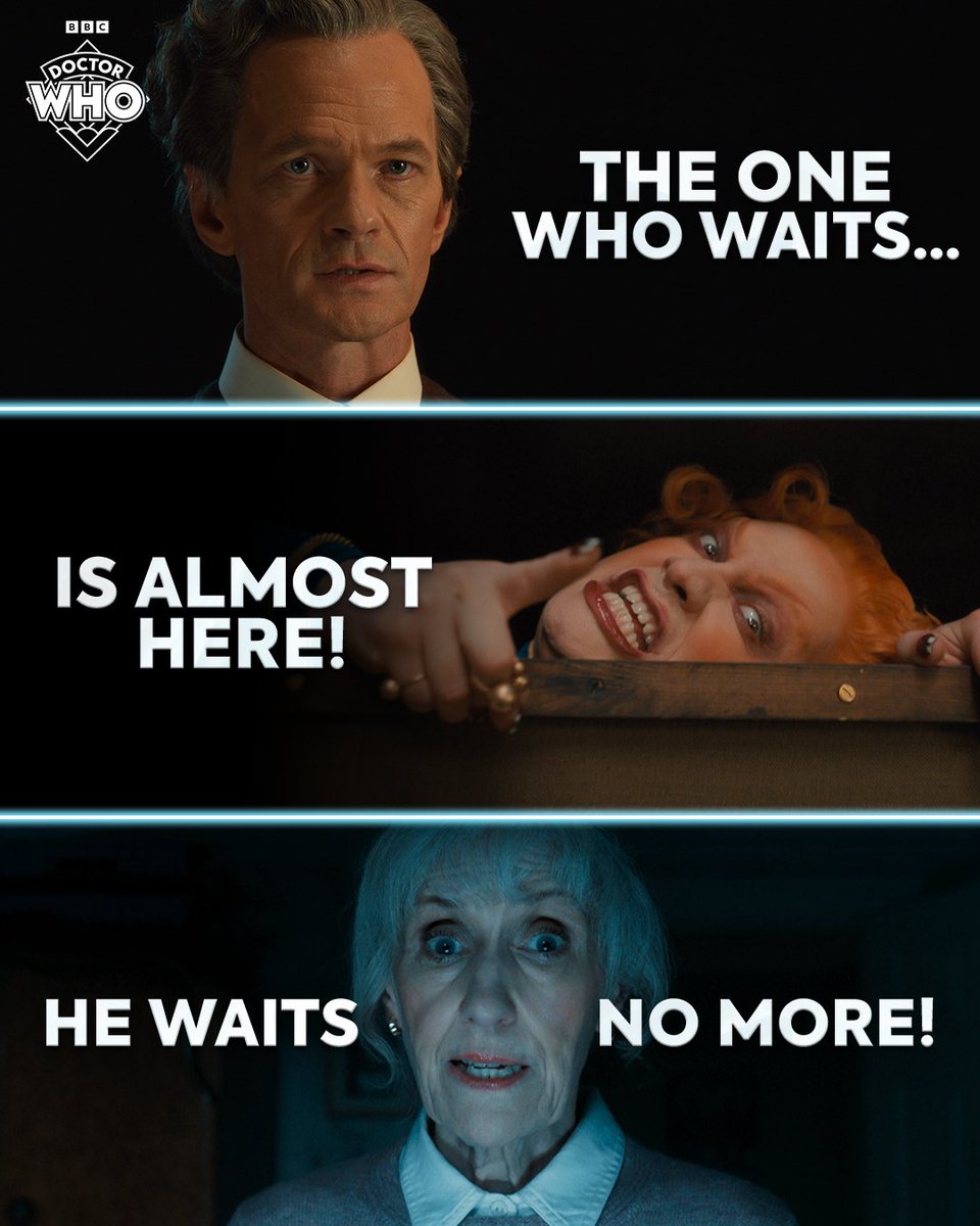 The wait is over... ⌛️ #DoctorWho