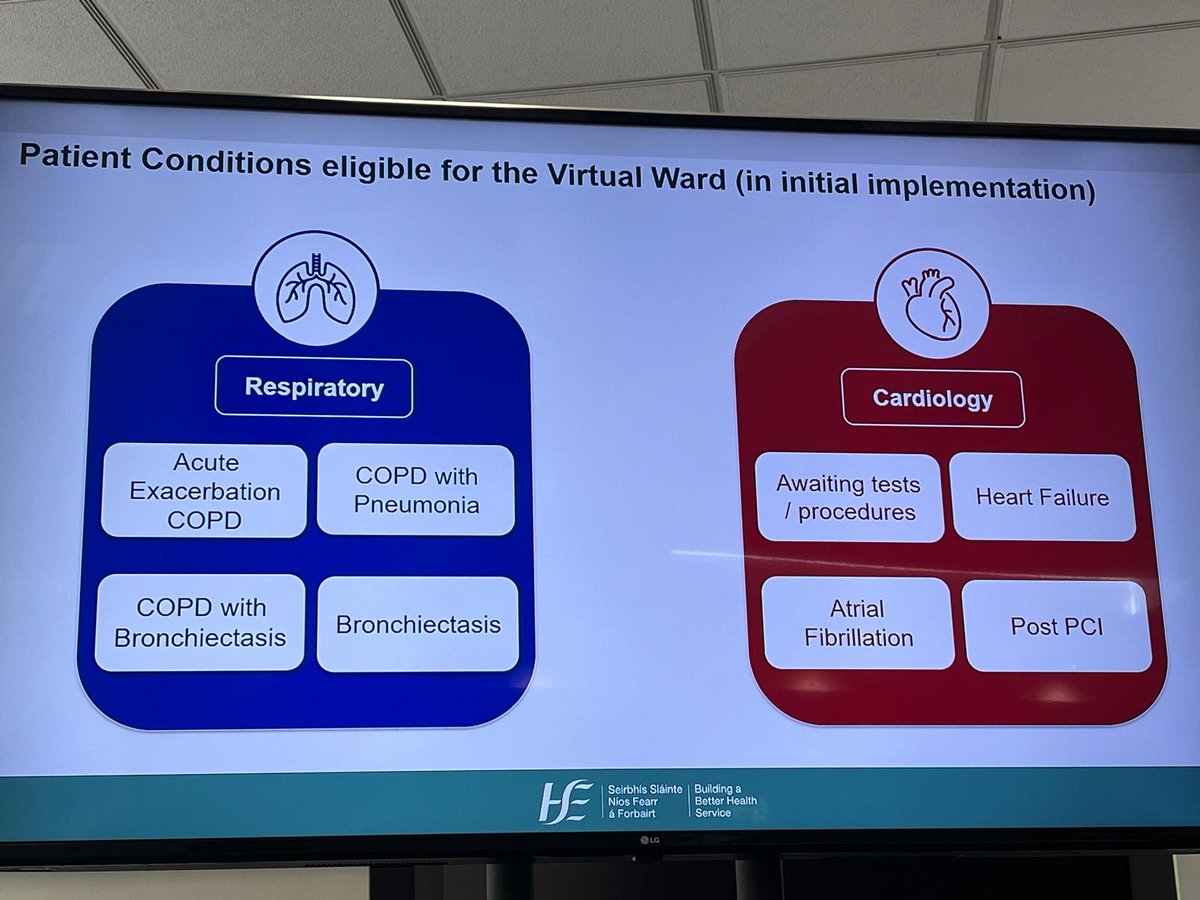 Patricia O Gorman (@pogorma8) on Twitter photo Tictoc to @ULHG ⭐️go live ⭐️ virtual ward initative.Suitable cardiology &respiratory patients will be offered care at home monitored 24/7 enabled by technology <a href="/CarolCotter3/">Carol Cotter</a> <a href="/hseie/">Declan Mc Namara</a> <a href="/EmilyClairWells/">Emily Wells</a> <a href="/bmmurphy08/">Ber Murphy</a> <a href="/coralunn/">Dr Cora Lunn</a> <a href="/lieabh/">rachel kenna</a> <a href="/ryan_cathrina/">Cathrina Ryan</a> <a href="/HSELive/">HSE Ireland</a> <a href="/IADNAM1/">Irish Association Directors Nursing and Midwifery</a> <a href="/SarahWa83717552/">Sarah Watkins PhD,</a> Tictoc to @ULHG ⭐️go live ⭐️ virtual ward initative.Suitable cardiology &respiratory patients will be offered care at home monitored 24/7 enabled by technology <a href="/CarolCotter3/">Carol Cotter</a> <a href="/hseie/">Declan Mc Namara</a> <a href="/EmilyClairWells/">Emily Wells</a> <a href="/bmmurphy08/">Ber Murphy</a> <a href="/coralunn/">Dr Cora Lunn</a> <a href="/lieabh/">rachel kenna</a> <a href="/ryan_cathrina/">Cathrina Ryan</a> <a href="/HSELive/">HSE Ireland</a> <a href="/IADNAM1/">Irish Association Directors Nursing and Midwifery</a> <a href="/SarahWa83717552/">Sarah Watkins PhD,</a>