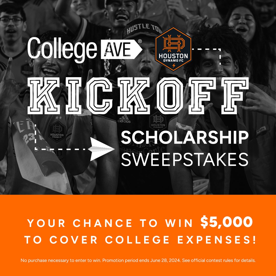 Calling all students and parents - your chance to win $5,000 to cover college expenses is here! Enter the College Ave Kickoff Scholarship Sweepstakes now through June 28.

Enter now: bit.ly/45soubK

#HoldItDown