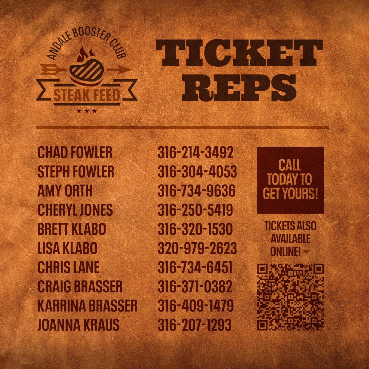 Andale booster club tweet media