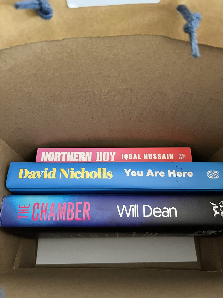 It’s my birthday today. My fabulous boy knows me so well! ❤️

#booktwitter