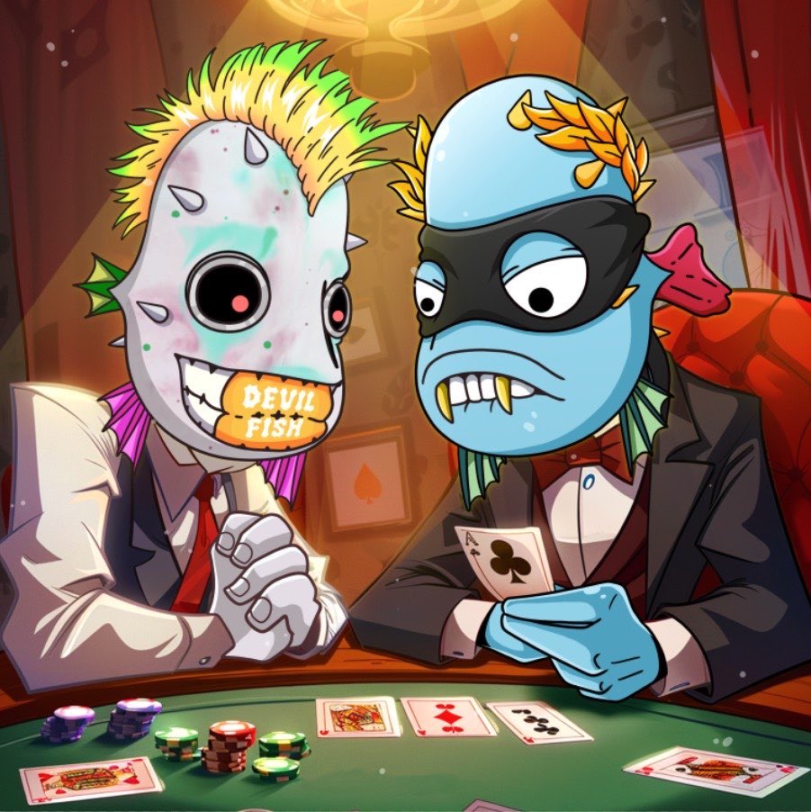 DevilfishPoker_'s tweet photo. Sunday 16th  9PM CET/ 3PM EST

$500 Tournament

Free to Play

The prizes are:
🥇$150
🥈$100
🥉$75
4️⃣$50
5th-9th  $25 each

Join the discord for more information on the tournament and the project👇

https://t.co/QU3xUPQYQR https://t.co/Ob5yVrWiyT