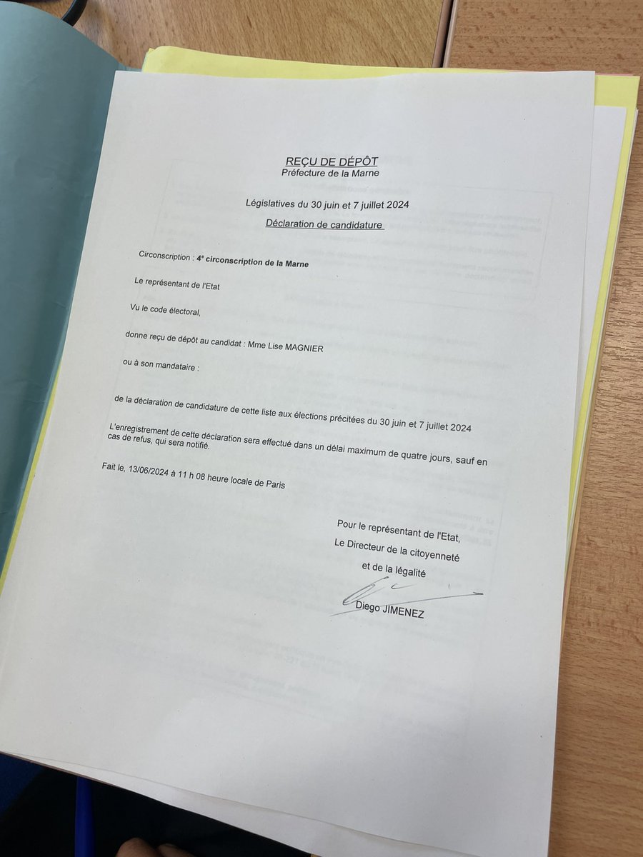 Officiellement candidate pour la 4ème circo de la Marne !

Parce que face aux plus grandes crises, les Français ont toujours su s’unir pour l’intérêt général,
Parce que je crois en l’avenir et que c’est à nous de le construire.

Pour vous
pour notre territoire
pour notre Pays 🇫🇷