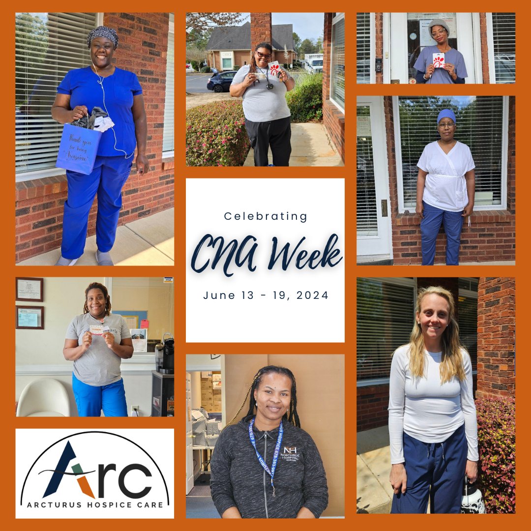 ArcturusCare's tweet photo. As CNA week continues we are celebrating our own incredible CNAs here at Arcturus Hospice. Your compassion, dedication, and hard work are the heart and soul of our care. Thank you for making a difference every day. We appreciate you! 💙 #CNAWeek #Hospice #ArcturusHospice https://t.co/qAppnQuFtR