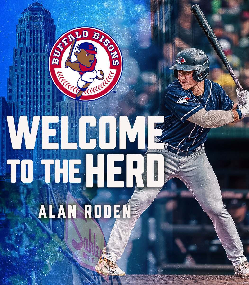 BuffaloBisons's tweet photo. Welcome to the Herd, Roden! https://t.co/jNvJ62Jpq3