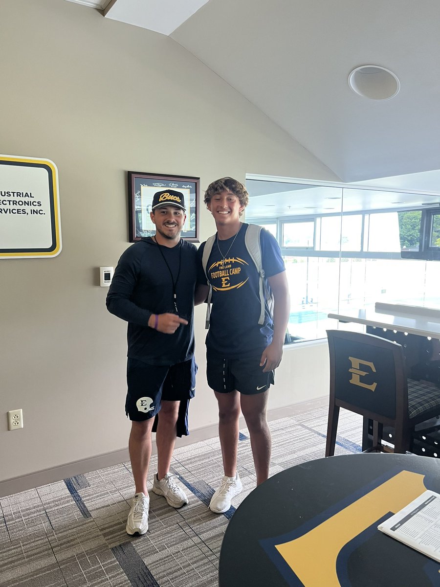 Sebastian Galeano (@sebastiangal18) on Twitter photo EXTREMELY BLESSED to receive my first D1 offer to East Tennessee State University! <a href="/Oviedo_Football/">Oviedo Football</a> <a href="/CoachOdierno/">Greg Odierno</a> <a href="/tdotdell/">Tyler Dell</a> <a href="/ETSUFootball/">ETSU Football</a> <a href="/patohara17/">Pat O'Hara</a> <a href="/DraftAcademy_/">The Draft Academy</a> <a href="/AntSiciliano3_/">Anthony Siciliano</a> <a href="/QBHitList/">QBHitList.com</a> <a href="/Rivals/">Rivals</a> <a href="/Elite11/">Elite11</a> EXTREMELY BLESSED to receive my first D1 offer to East Tennessee State University! <a href="/Oviedo_Football/">Oviedo Football</a> <a href="/CoachOdierno/">Greg Odierno</a> <a href="/tdotdell/">Tyler Dell</a> <a href="/ETSUFootball/">ETSU Football</a> <a href="/patohara17/">Pat O'Hara</a> <a href="/DraftAcademy_/">The Draft Academy</a> <a href="/AntSiciliano3_/">Anthony Siciliano</a> <a href="/QBHitList/">QBHitList.com</a> <a href="/Rivals/">Rivals</a> <a href="/Elite11/">Elite11</a>