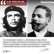El héroe popular debe ser una cosa viva y presente en cada momento de la historia de un pueblo. 
#CheVive
#MaceoVive
#CubaPorLaVida
#CubaCoopera 
<a href="/cubacooperaven/">Brigada Médica Cubana en Venezuela</a>
<a href="/MINSAPCuba/">Ministerio de Salud Pública de Cuba</a>
<a href="/japortalmiranda/">José Angel Portal Miranda</a>