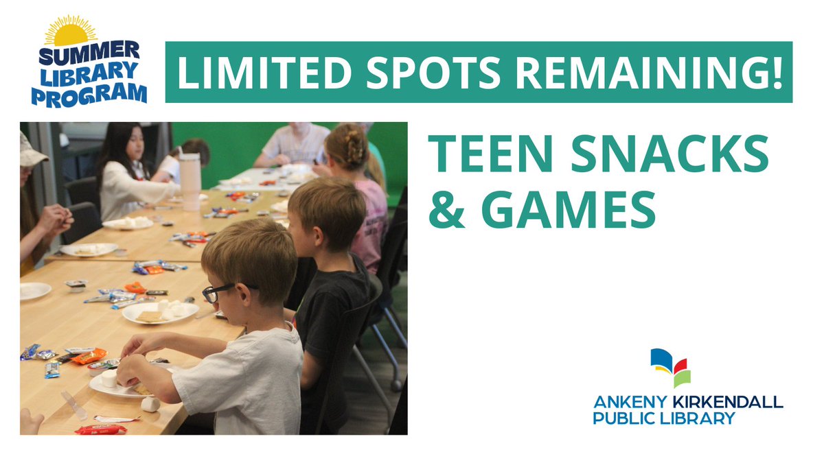 Ankeny Kirkendall Public Library tweet media