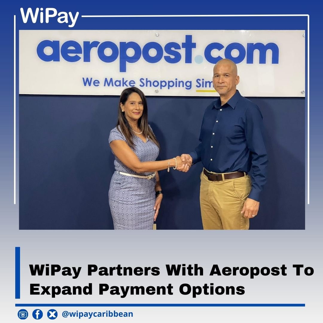 wipay_caribbean's tweet photo. Exciting news! We’re teaming up with @aeropost to bring Trinbagonian shoppers hassle-free global transactions in TTD! Say goodbye to exchange rate hassles and hello to seamless shopping. Stay tuned for more! 🌍✨ #WiPay #Aeropost #CrossBorderEcommerce https://t.co/B3mu0WztCb