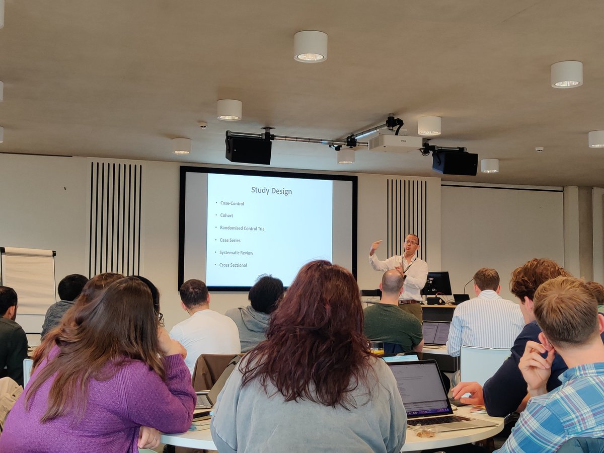 Brilliant Mersey deanery teaching session today on research methodology!

Thanks to <a href="/OliviaOMalley/">Olivia O'Malley</a> for organising such an engaging and brilliant day with a stellar faculty <a href="/MrDanPerry/">Dan Perry</a> <a href="/DrSiGraham/">Simon Graham</a> <a href="/myelbowdoc/">Adam C Watts</a> <a href="/Zaidahamoodi/">Zaid hamoodi</a>

@58Society rotation delivering once again!

#OrthoTwitter