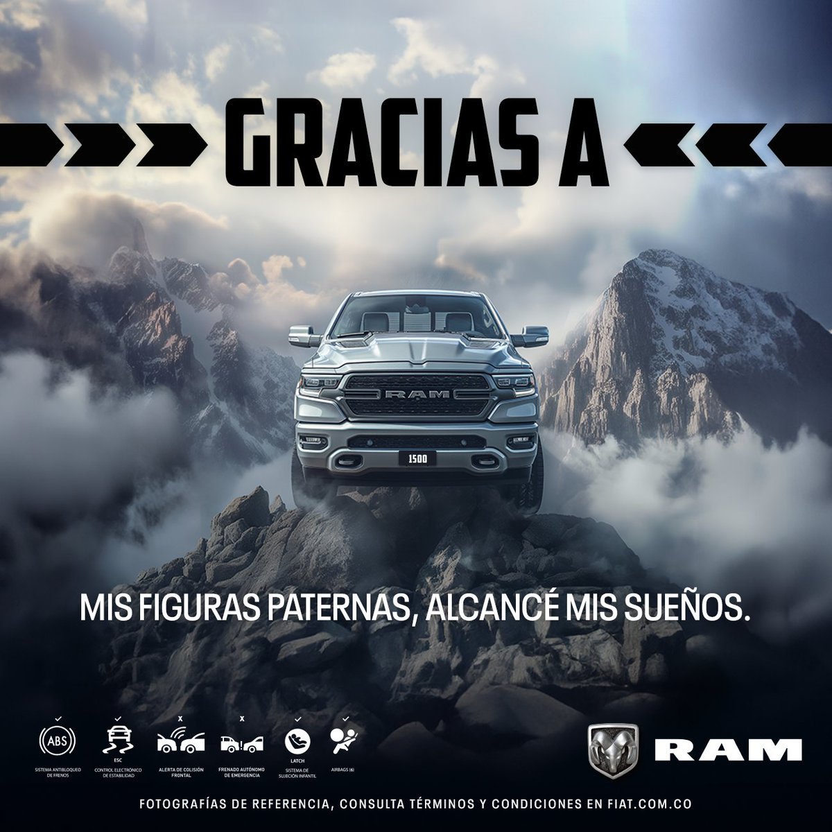 El poder, la capacidad, la resistencia y la diversión son características que marcan la diferencia. ¿Gracias a quién lo hiciste posible? ¡Déjalo en los comentarios!  #RAM #RAMColombia #HacerloPosible #DíadelPadre