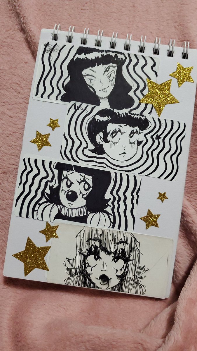 Some sketches I did while at work 💕

#sketchart #inkart #inkdrawing #ocartist #sketchbook