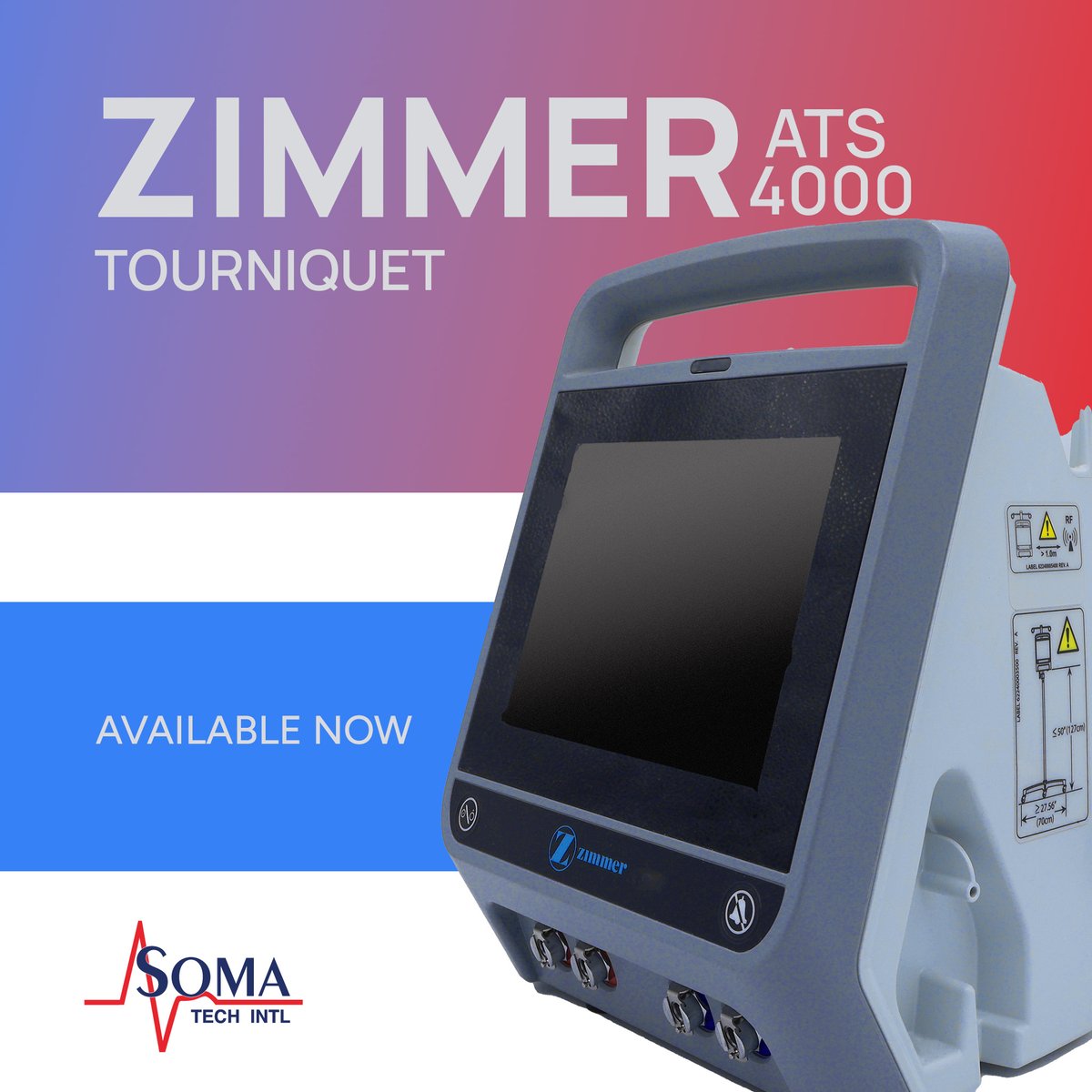 somatechintl's tweet image. Experience precision and control with the Zimmer ATS 4000 tourquette.
somatechnology.com/tourniquets/zi…
#ZimmerATS4000 #PrecisionControl #SurgicalInnovation"