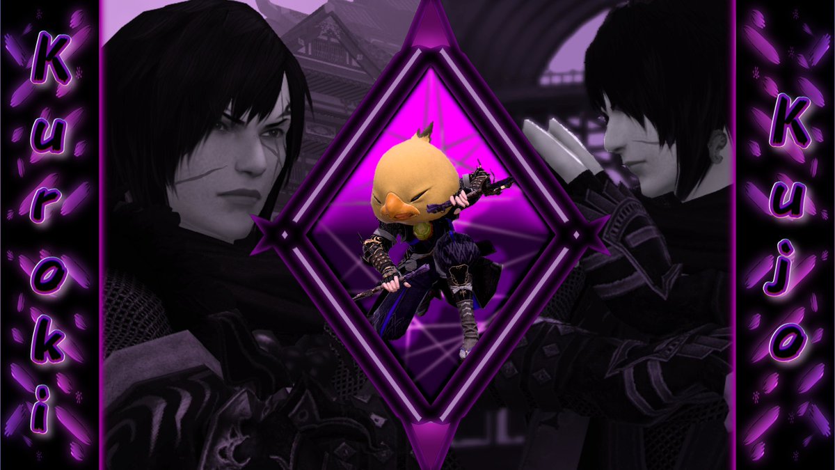 jiggs29's tweet photo. Before I go back to my massive posting hiatus here's  two ffxiv graphics I never shared (both diff friends' characters) https://t.co/MyXfxBtVZh