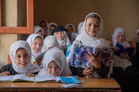 3Sharifi's tweet photo. The girls in Afghanistan have been deprived of education by the Taliban terrorist group for more than 24,000 hours just because of their gender.
#Educationcannotwait https://t.co/KzB2lqSdJp