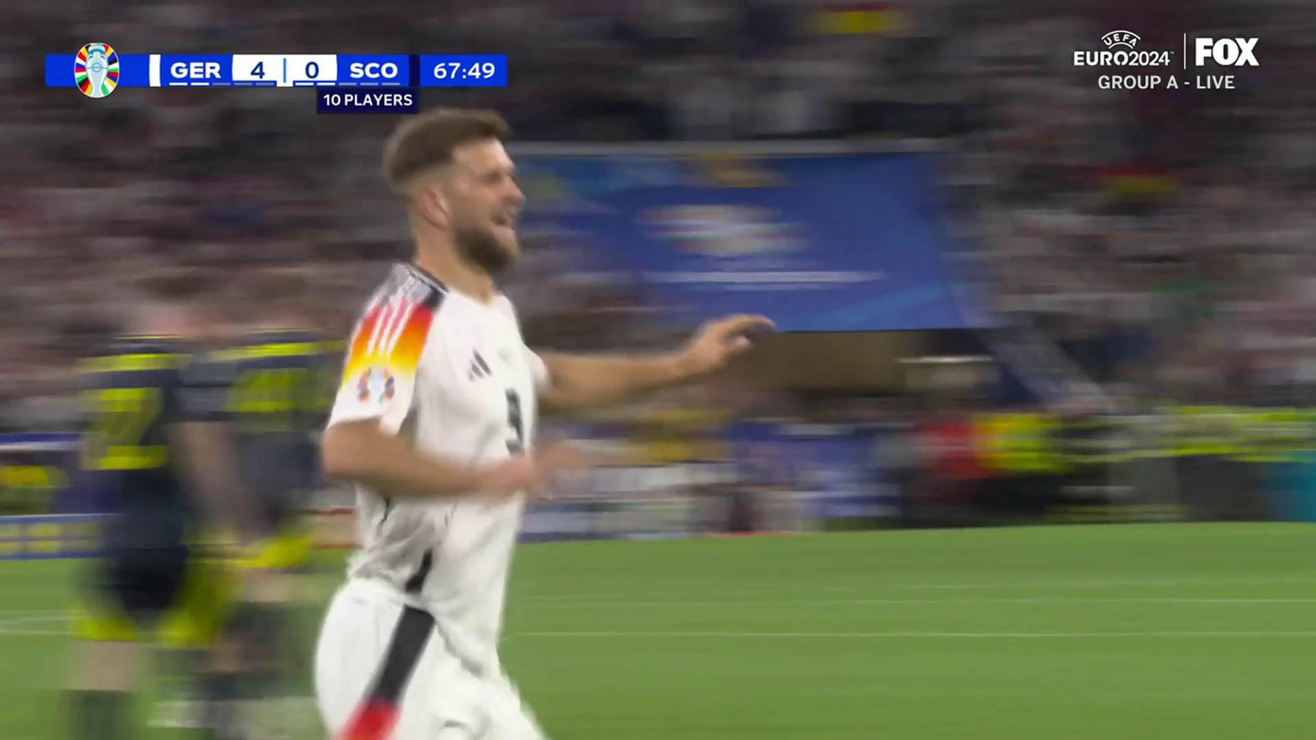 Niclas Füllkrug with an absolute SCREAMER for Germany 💥⚽️Germany makes it 4-0 🇩🇪