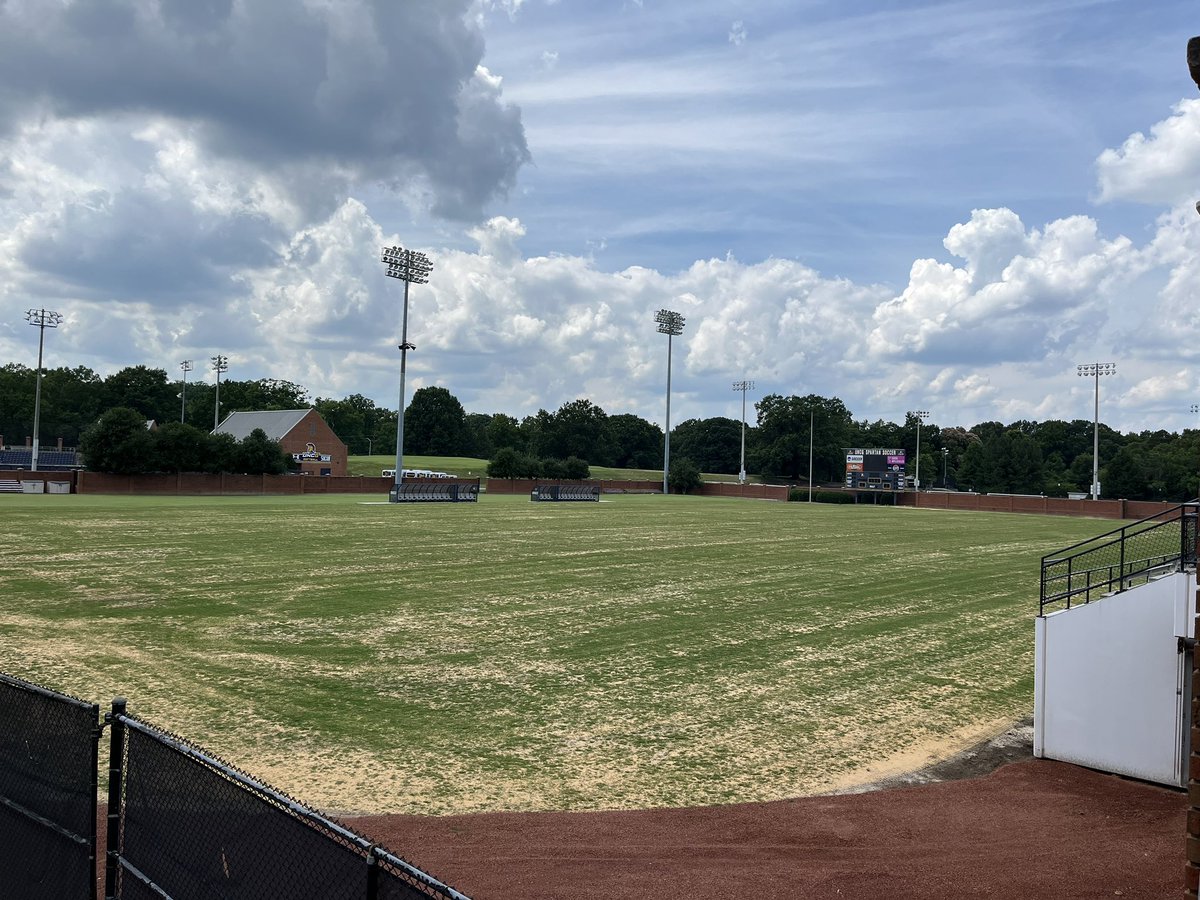 UNC Greensboro Athletics Facilities and Operations (@uncgfacops) on Twitter photo Happy #FacilityFriday‼️
We don’t JUST have exciting projects inside - we’ve also got things happening outside 🎉
Our <a href="/UNCGturf/">UNCG Sports Turf</a> has been working hard on resurfacing our soccer ⚽️ field!
Grass is growing 🌱 and we cannot wait! Happy #FacilityFriday‼️
We don’t JUST have exciting projects inside - we’ve also got things happening outside 🎉
Our <a href="/UNCGturf/">UNCG Sports Turf</a> has been working hard on resurfacing our soccer ⚽️ field!
Grass is growing 🌱 and we cannot wait!