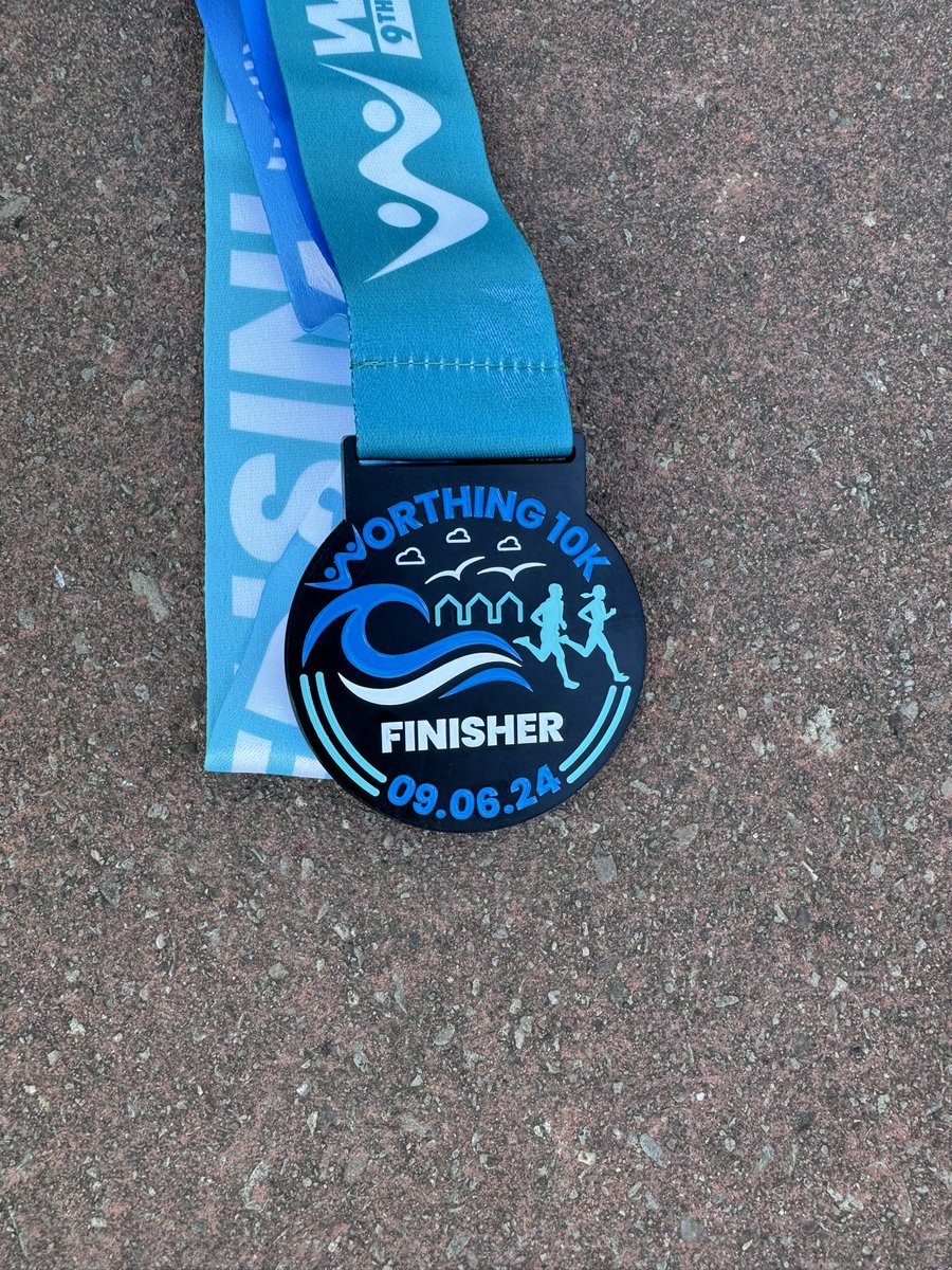 Really enjoyable but painful Worthing 10k last Sunday. Beautiful conditions on the coast but went off way too quick to see if I could hold it, I couldn’t! My first non-paced 10k in over 5 years. Home in 42.25 which was 3 minutes quicker than my last outing so plenty of positives.