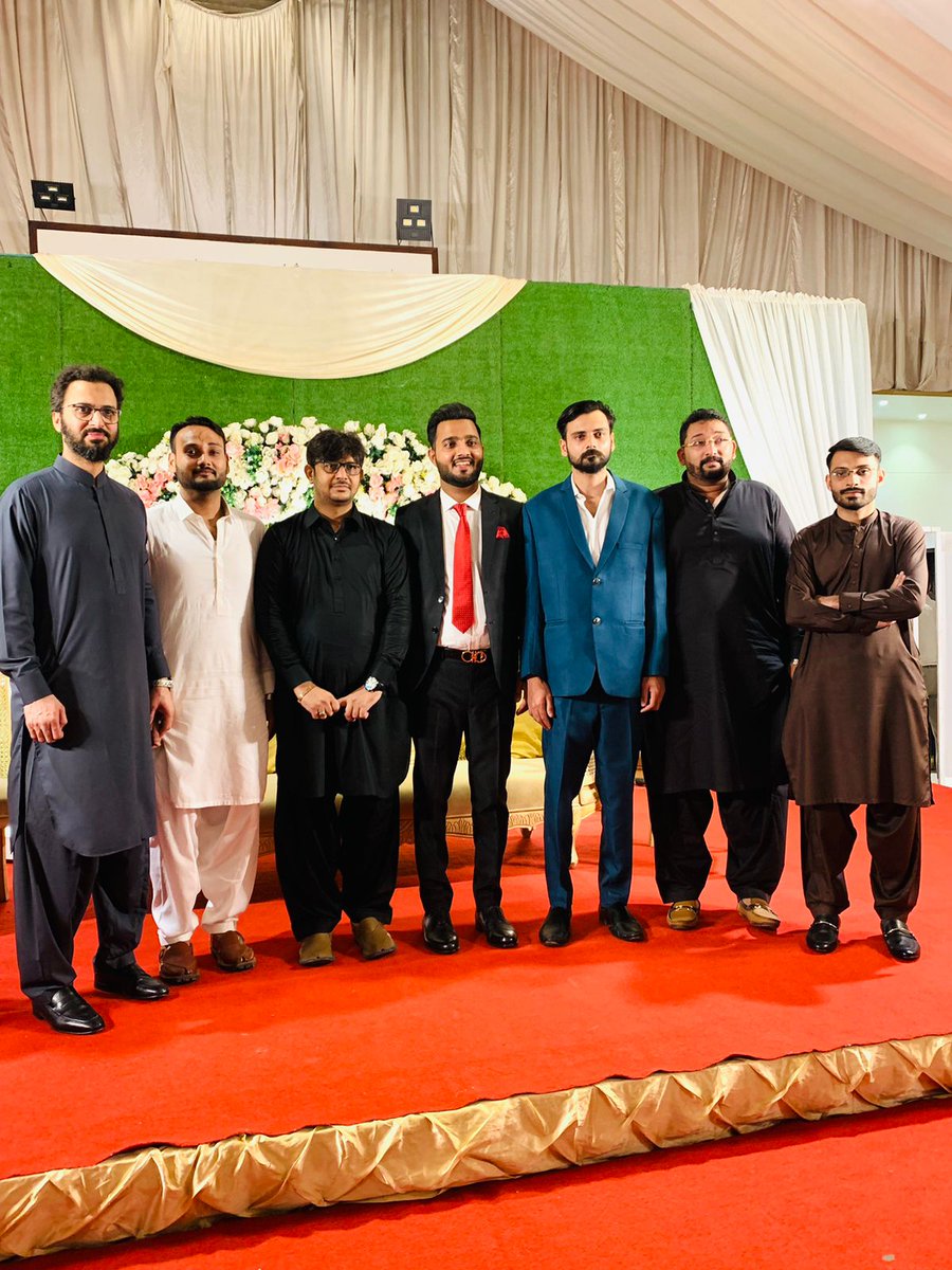 AfaqIlyas19's tweet image. Attended Valima Cermony Of Our Beloved Brother Information Secretary SPSF @sheryarbhagat   Along With PS To Chairman PPP @BBhuttoZardari @JunaidSaleemJD 

And Other Party  Office Bearers Were Also Present