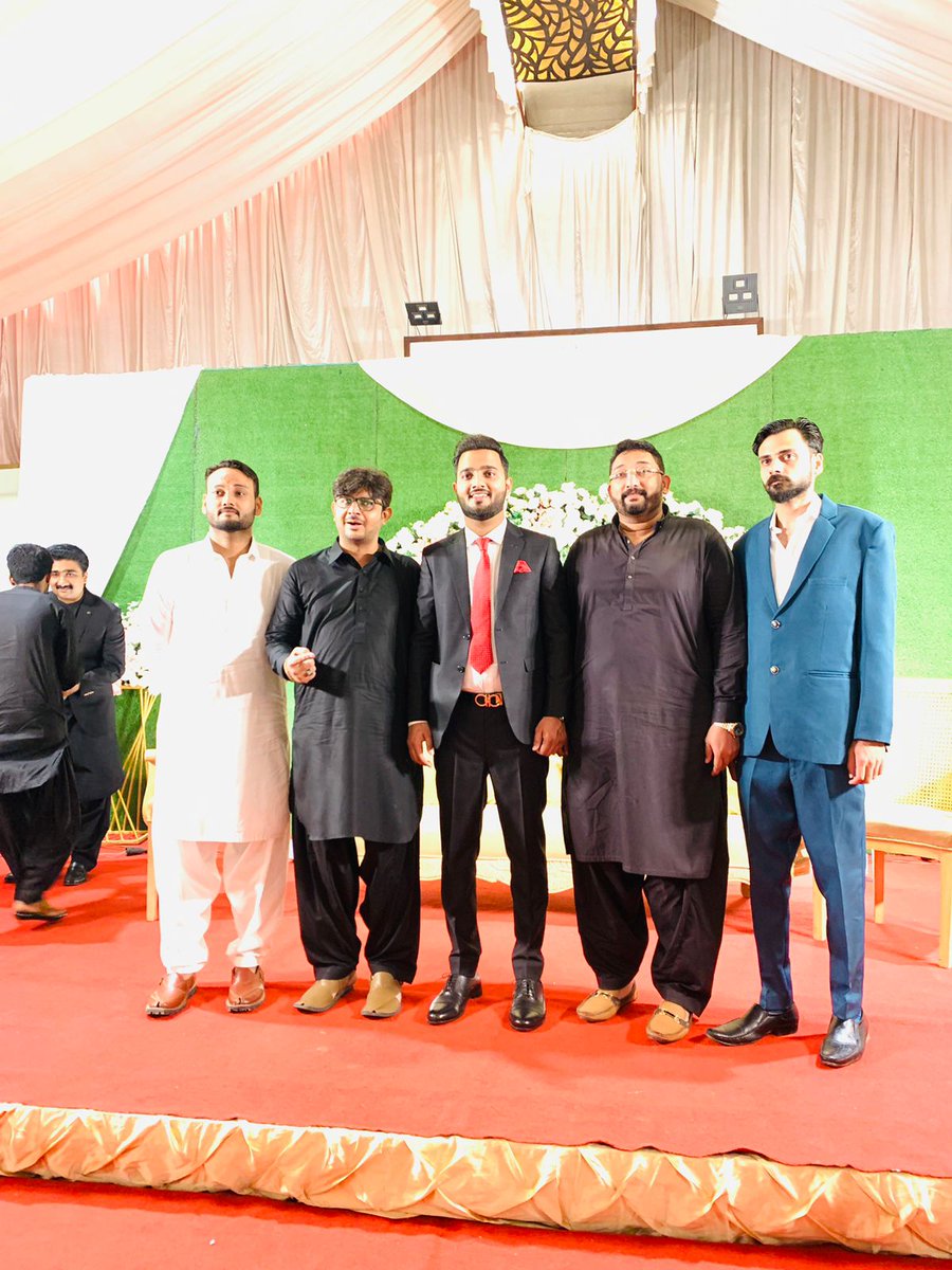 AfaqIlyas19's tweet image. Attended Valima Cermony Of Our Beloved Brother Information Secretary SPSF @sheryarbhagat   Along With PS To Chairman PPP @BBhuttoZardari @JunaidSaleemJD 

And Other Party  Office Bearers Were Also Present