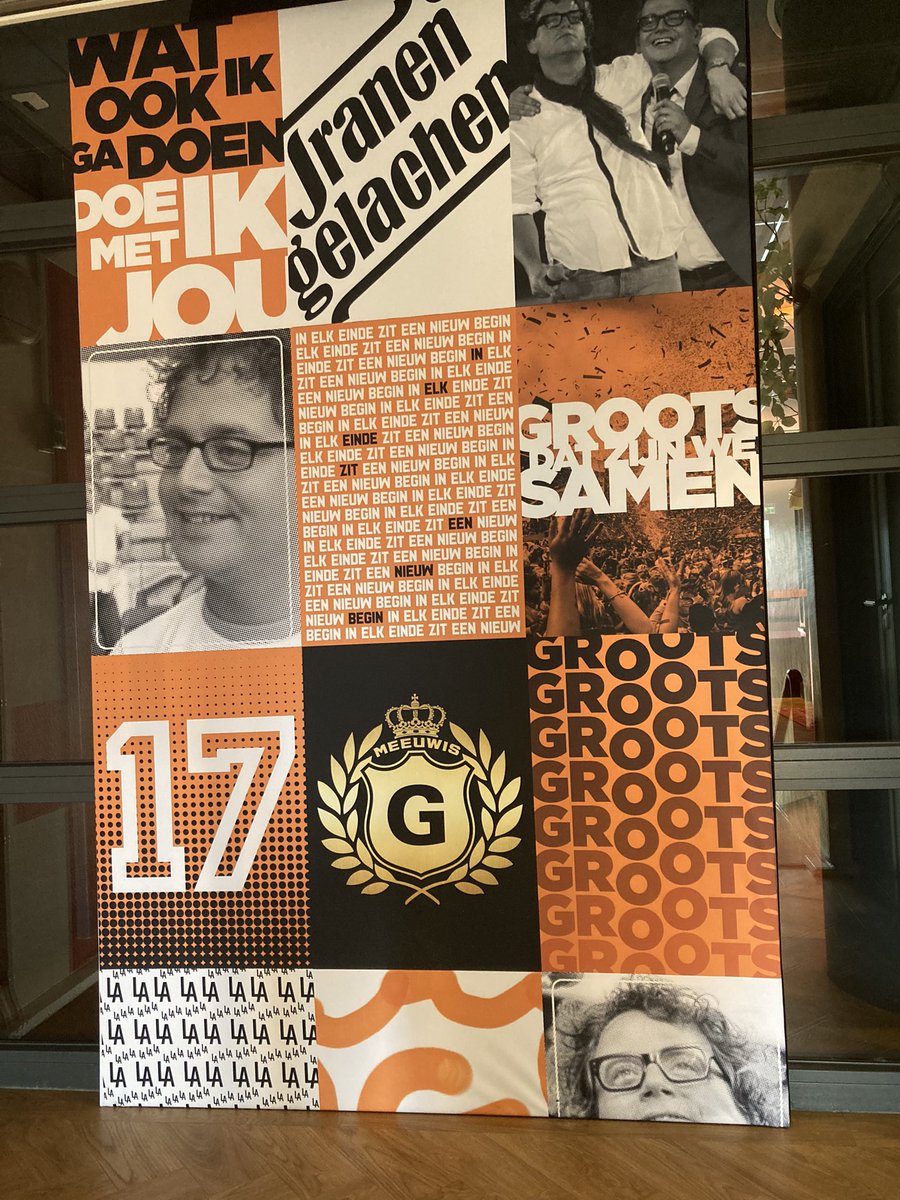 Vandaag #guus. De laatste ga er van genieten