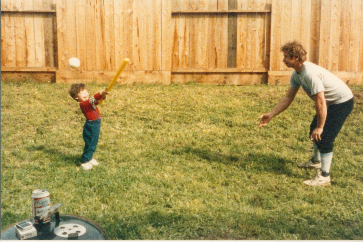 Happy Father's Day to all of the dads out there who do the hard work of killing the spiders, mowing the grass, and fielding the wiffleballs. Love you dad and I miss you.