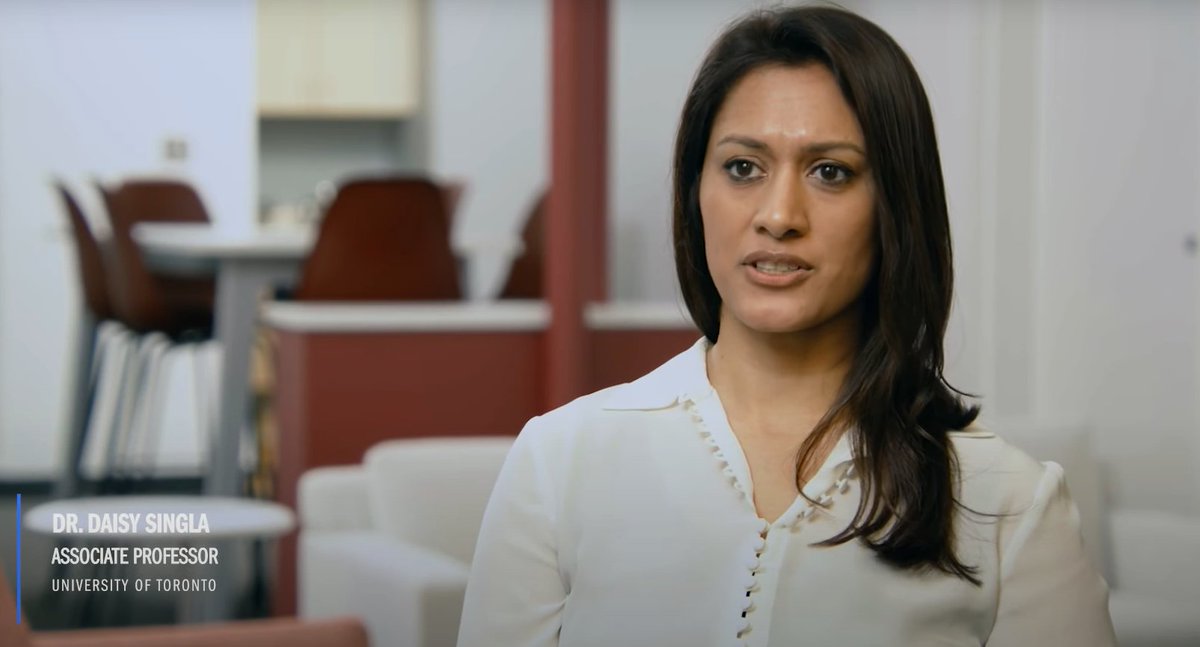 #womenmind scientist Dr. Daisy Singla was featured in a <a href="/MQmentalhealth/">MQ</a> video discussing the underfunding of #mentalhealth research in women, and how <a href="/TheSUMMITTrial/">The SUMMIT Trial</a> aims to close this gender gap.

🎥WATCH:
reuters.com/plus/acumen/gl…

#MentalHealthisHealth