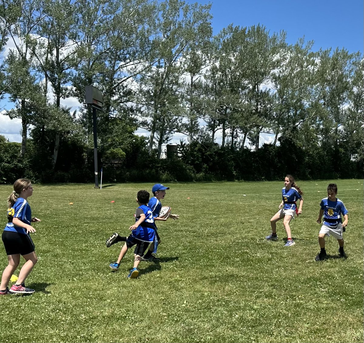 Congrats to our student athletes who played in the Junior Rugby Tournament today! You represented Lakeshore with pride! 💙🦁💛 #golions