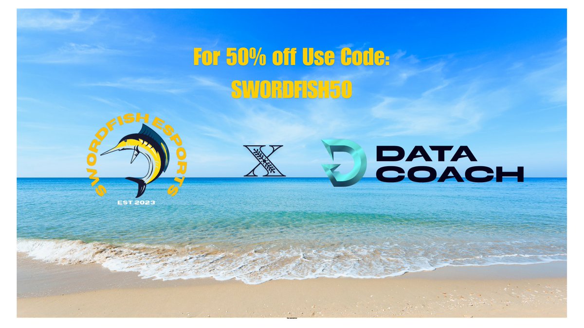 A.I. + Rocket League = RL Data Coach!
Swordfish Esports newest sponsors!
To celebrate this new partnership our community gets first access and a discount code SWORDFISH50 for 50% Off!
Their website:
rldatacoach.com
Their Discord link:
discord.gg/6wgA2ru59z
