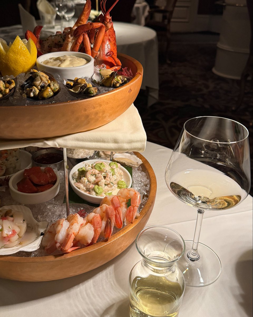 ✨ Date night dreams come true at Bacchus Restaurant &amp; Lounge ✨ Treat yourself and your special someone to their new summer menu, featuring indulgent seafood towers and platters. Fresh, delicious, and perfect for a night out. Book now: bit.ly/3xivxa2
