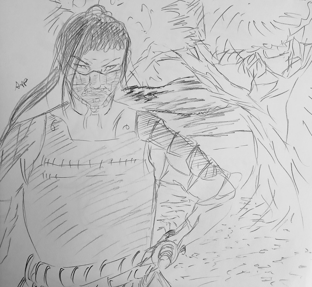 aev49622's tweet photo. Kodou Takamine
#Sekiro #SekiroShadowsDieTwice #Sekirofanart #Manga #Fromstoftware #KodouTakamine https://t.co/t41wolHW7B