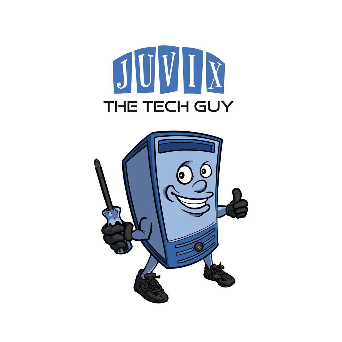 DelloFlixLLC's tweet photo. 🎉 Exciting reveal! We’re super excited to show off the new logo and brand kit we've developed for @JuvixTheTechGuy ! 
This logo was hand-drawn and then brought to life using the latest design software, ensuring every detail was perfect.
#delloflix #delloflixllc #HandDrawn https://t.co/9ykbrwa21O