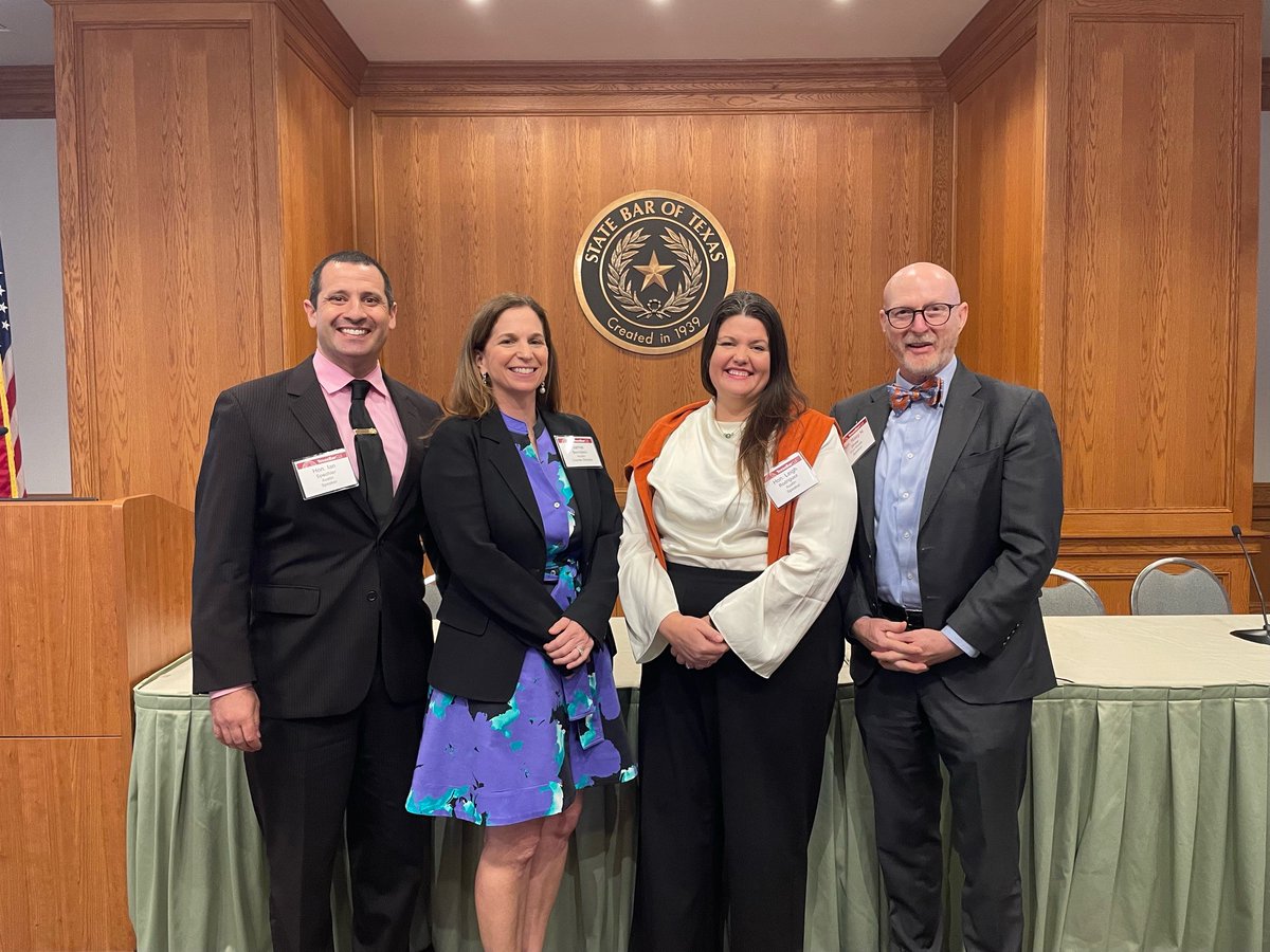Worlds collide!
Looks like CC ED Jamie Bernstein was in good company at today's 20th Annual #SpEd, #ChildWelfare, and the #JuvenileJustice System Course Cosponsored by the Child Protection Law Section, Juvenile Law Section, and Disability Issues Committee @StateBarofTexas.