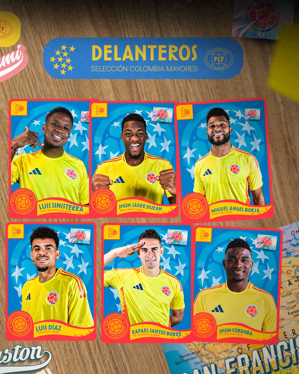 FCFSeleccionCol's tweet photo. 💥 ¡𝑨𝒒𝒖𝒊́ 𝒆𝒔𝒕𝒂́𝒏 𝒍𝒐𝒔 𝒅𝒖𝒆𝒏̃𝒐𝒔 𝒅𝒆 𝒏𝒖𝒆𝒔𝒕𝒓𝒂 𝒊𝒍𝒖𝒔𝒊𝒐́𝒏! 🤩

Ellos son los 26 convocados por el D.T. Néstor Lorenzo para la Copa América 

🔗 https://t.co/Os3ZC5NR2a

💛💛💙❤️

#TodosSomosColombia🇨🇴 https://t.co/8Bl5JQSGK6