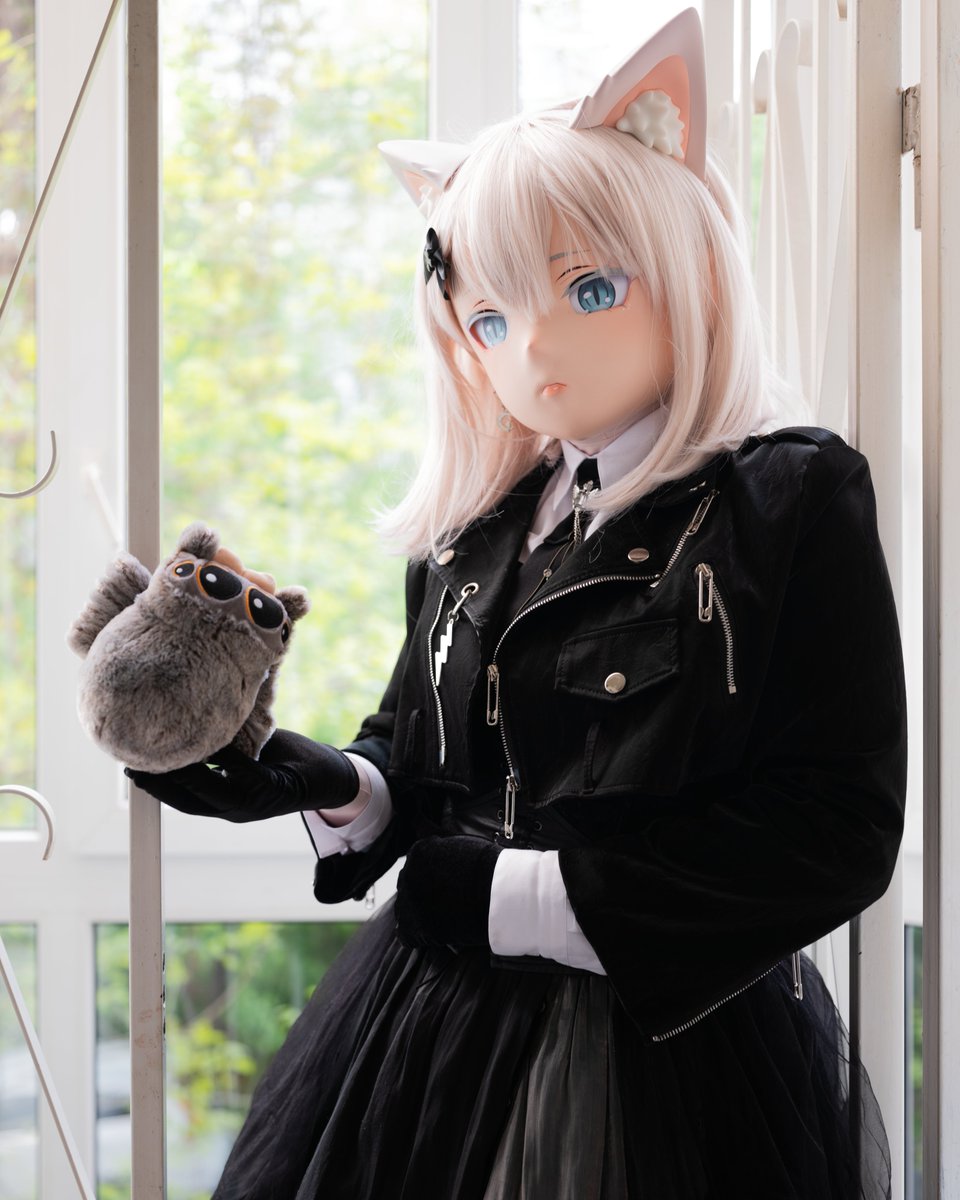 I've found a most friendly spider. 
📷<a href="/Nagasogu/">Nagasogu</a>
#animegao #kigurumi #着ぐるみ