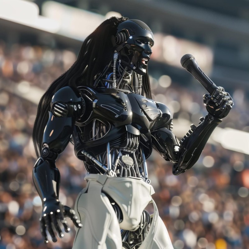 slavamakarov's tweet image. A historic event took place in the Selekticon Valley - the first concert featuring a #robot created by startup company TechFusion Dynamics #Techsol #TechFusionDynamics