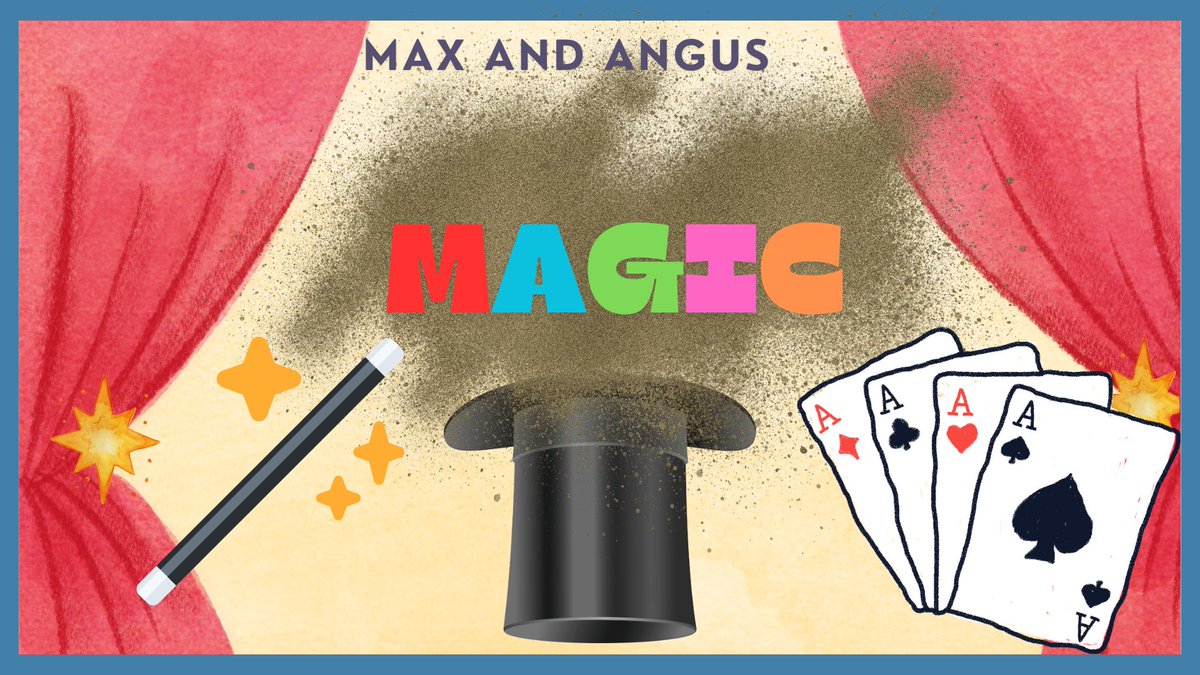 Check out the Yr6 MGT Acts - Angus and Max