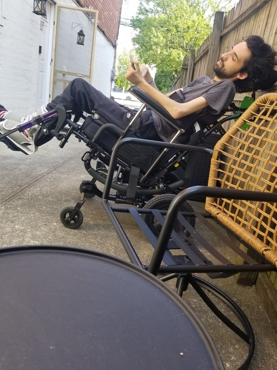 This is my son's friend Justin, he's 21 years old..he got into an accident last year that left him paralyzed 😞  I help take care of him on a daily basis.   He started a Go Fund Me page for himself....would you find it in your heart to donate?
gofund.me/406eb164