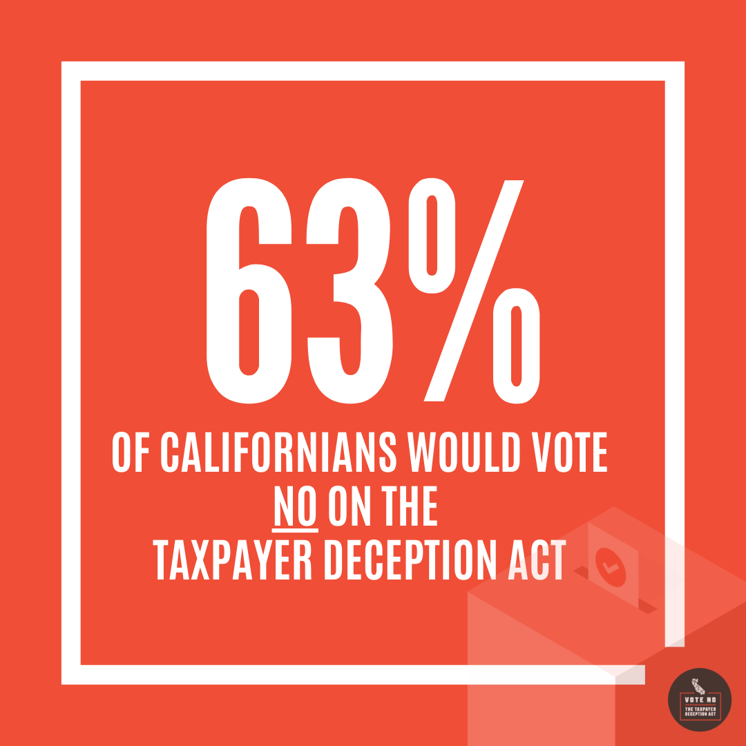 Vote NO on the Taxpayer Deception Act tweet media