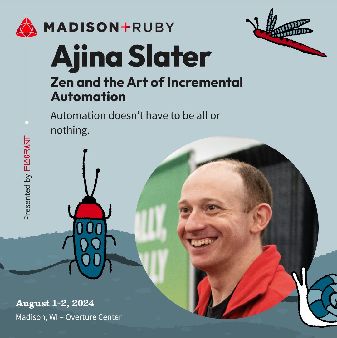 talk by Christopher "Aji" Slater: Zen and the Art of Incremental Automation