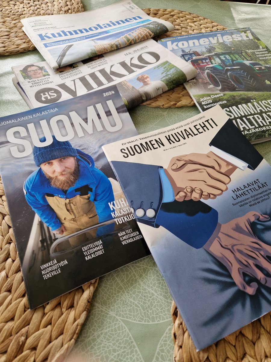 Kinnunen_Jouko's tweet photo. @martti_laaperi Kuhaa nousee aika mukavasti Ontosesta ja #Suomu tuli postilaatikkoon. 👍 https://t.co/tI7zwdiGMq