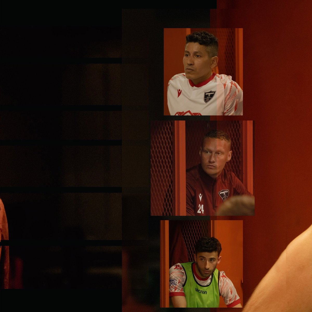 SpfldFC's tweet image. captain billy getting us ready for tomorrow 🫡

📸 - Taylor McClure

#SpringfieldFC #UpTheStags🦌